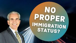 Without the proper immigration status file a claim for personal injuries, CT