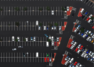 Elderly Pedestrian Hit in a Parking Lot