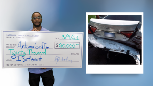 Public Safety Officer Awarded $20,000 After Vehicular Assault